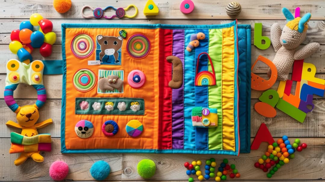 Książeczka sensoryczna: Stymulujący rozwój gadżet dla malucha