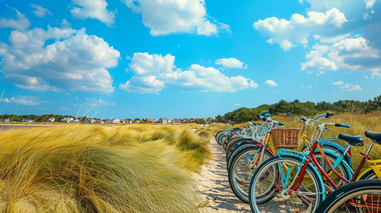 Wypożyczalnia rowerów Dębki: Aktywny wypoczynek nad morzem