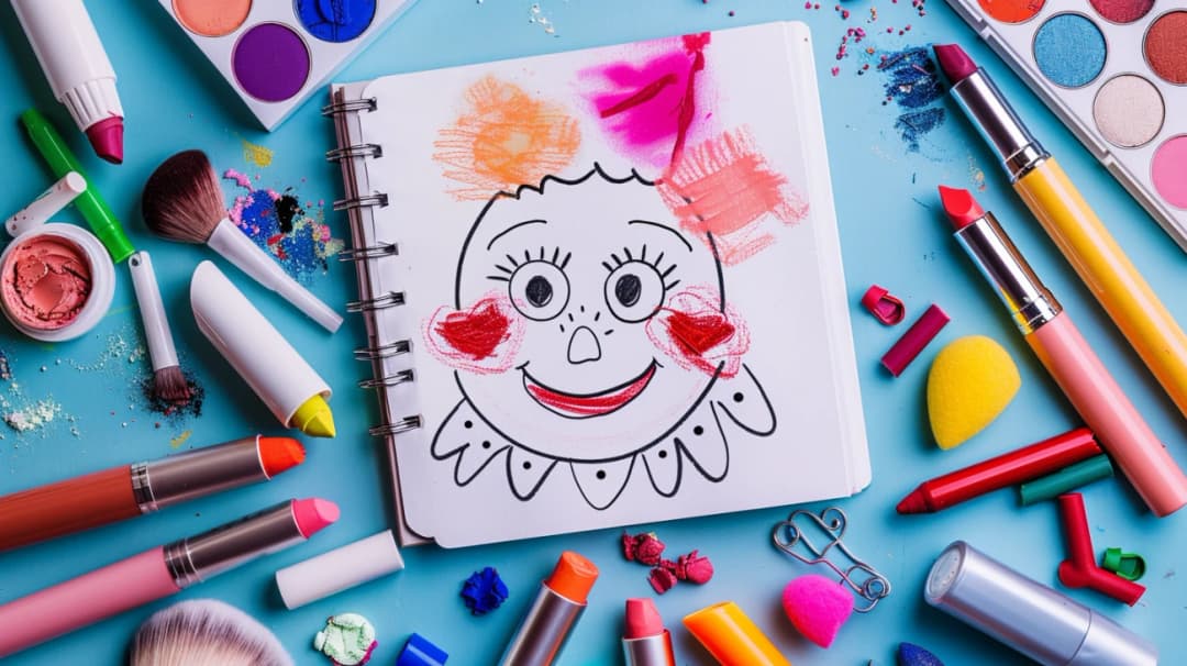 Kolorowanki o tematyce kosmetycznej - edukacja przez zabawę