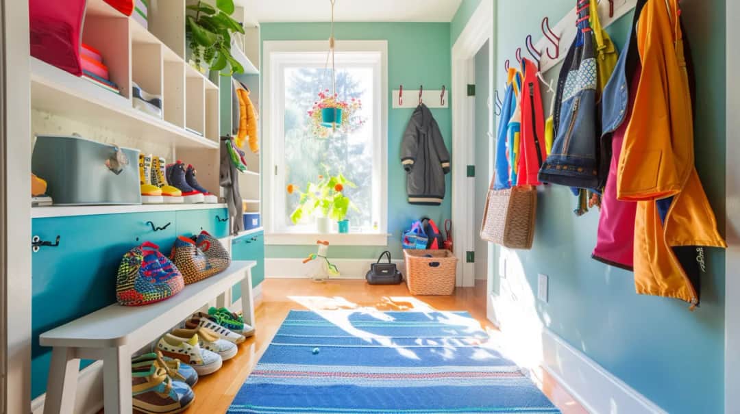 Mały wiatrołap: Funkcjonalna przestrzeń w domu z dziećmi