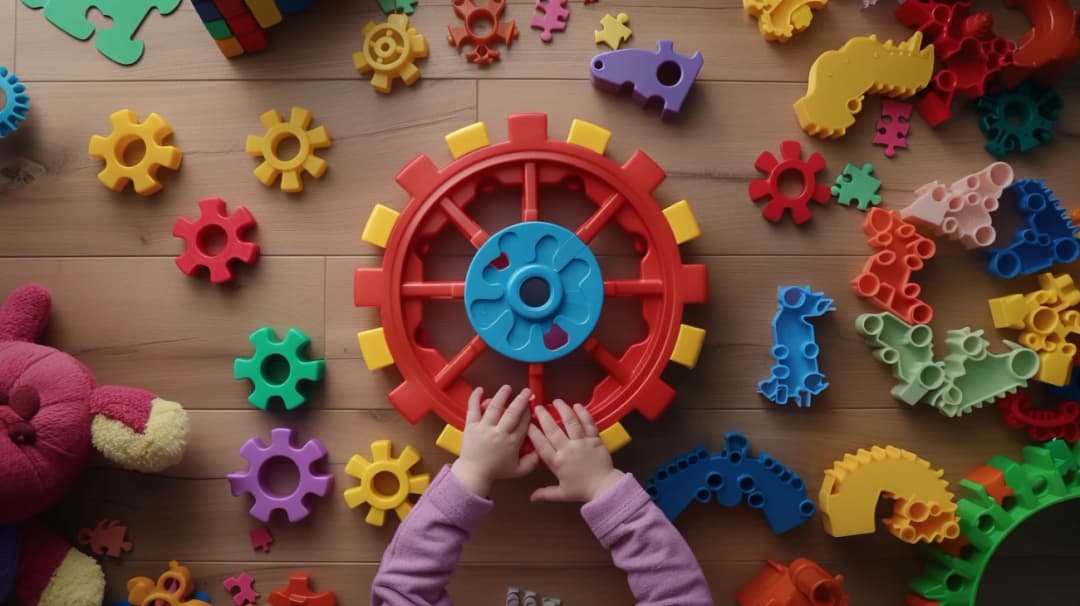 Koło zabawkowe dla 2-latka - łączymy świetną zabawę z nauką