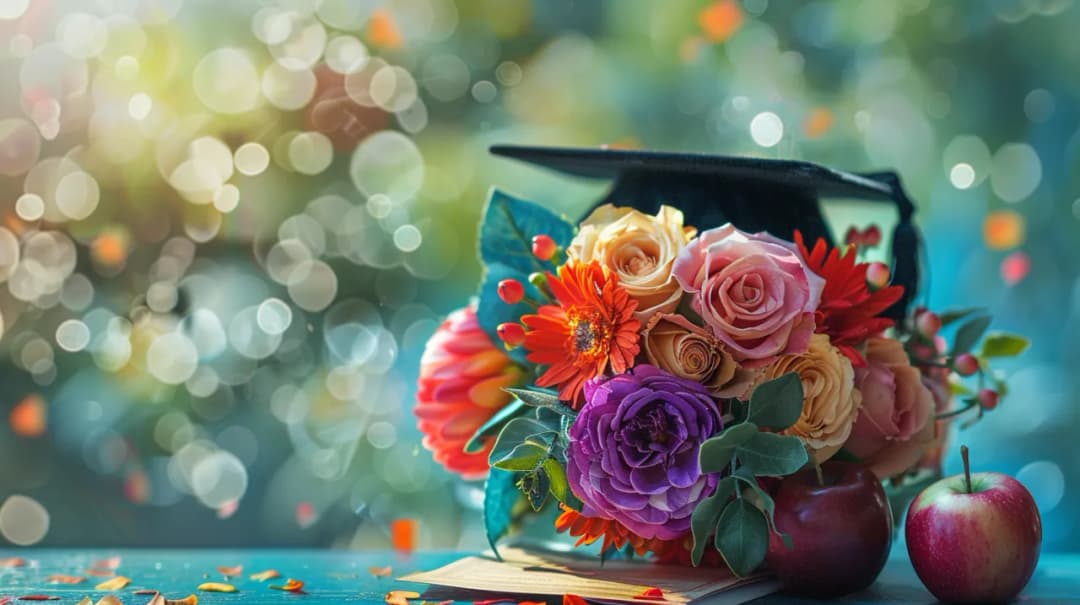 Kwiaty na zakończenie roku szkolnego: Podziękowania dla nauczycieli