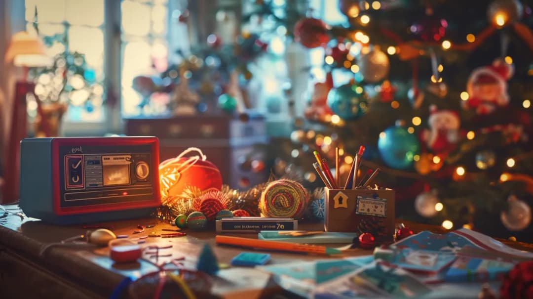 Prace świąteczne dla dzieci: Bożonarodzeniowe dekoracje DIY